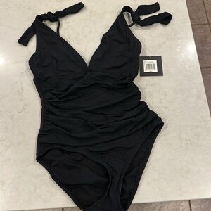 Ellen Tracy black one piece